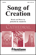 Song of Creation SATB choral sheet music cover